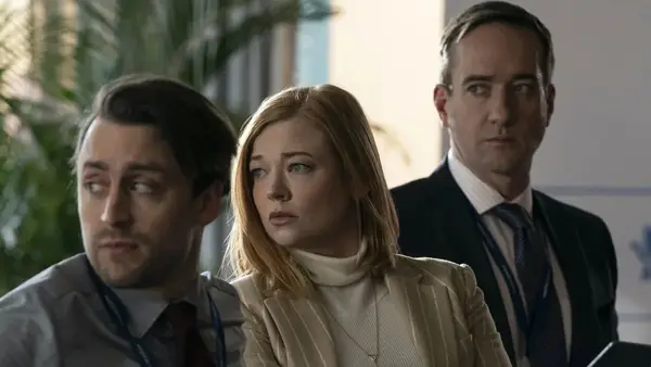 Kieran Culkin, Sarah Snook and Matthew Macfadyen in 