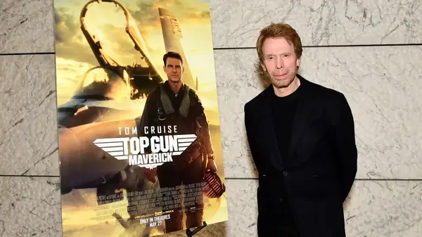Top Producteur d'armes: Maverick Jerry Bruckheimer lors de sa première nomination aux Oscars du meilleur film: cette fois, nous l'avons