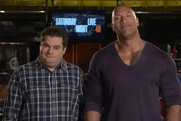 Dwayne The Rock Johnson revela seu nome pornô sujo na promoção do SNL (vídeo)