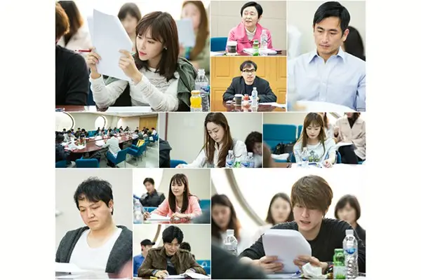 première lecture du scénario (15 avril 2014 @ SBS Ilsan Production Center)