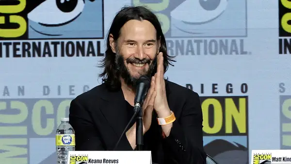 Keanu Reeves at San Diego Comic-Con 2022 (Getty Images)