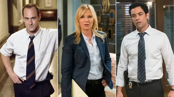 Christopher Meloni, Kelli Giddish and Danny Pino