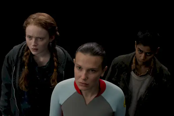 Max, Eleven und Kali rein