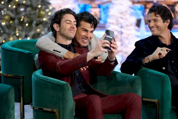 Robbie Simpson, Angel Garet und Rustin Sailors auf der