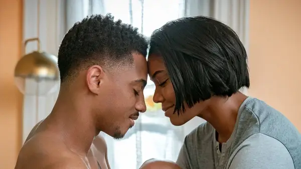 Keith Powers and Gabrielle Union in 