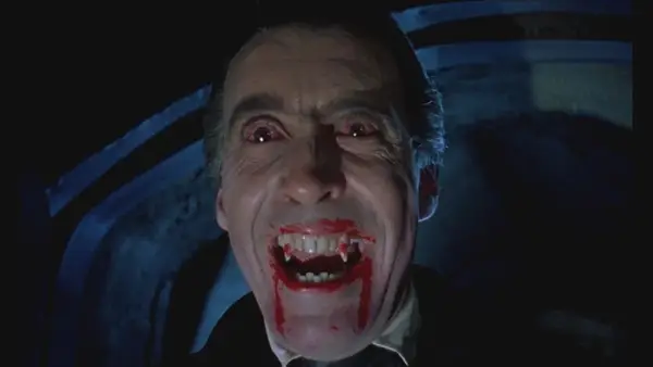 Christopher Lee in Horror of Dracula