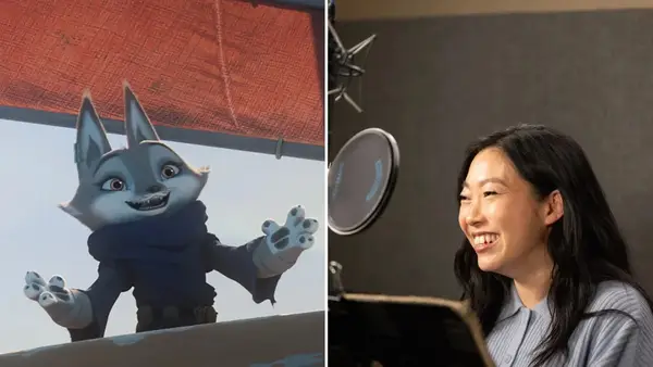 Awkwafina voices Zhen the Fox in 