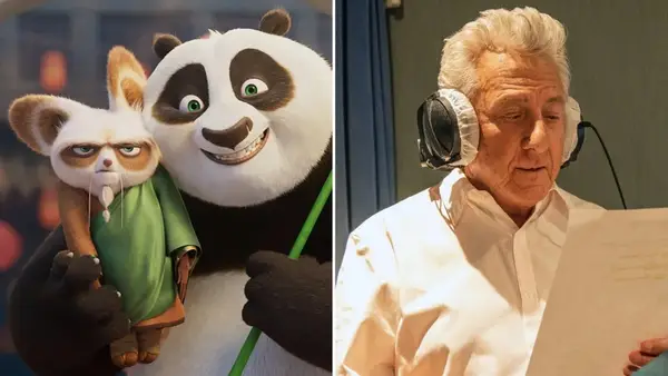Dustin Hoffman voices Master Shifu in 