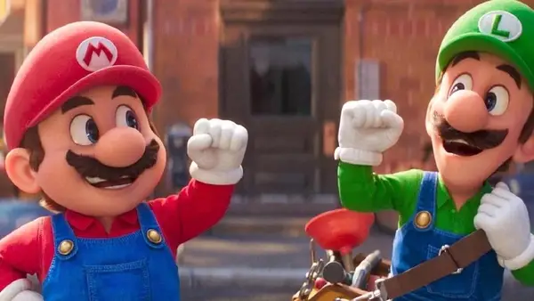 O filme Super Mario Bros tem uma cena em geração de créditos?