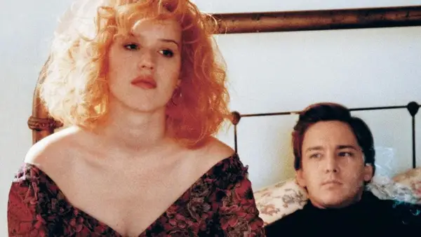 Molly Ringwald and Andre McCarthy in 