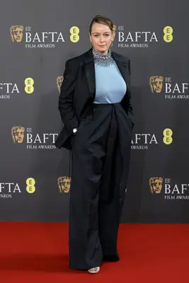Samantha Morton attends the EE BAFTA Film Awards 2024 at The Royal Festival Hall on February 18, 2024 in London, England.