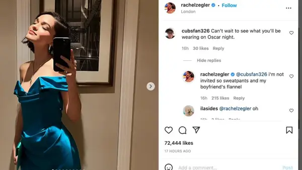 La estrella de West Side Story, Rachel Zegler, dice que no está invitada a los Oscar