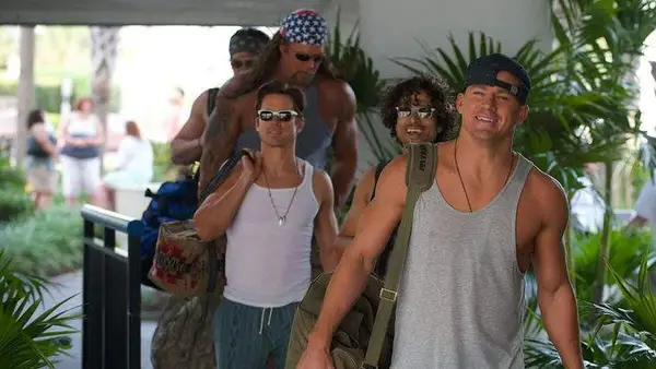 Channing Tatum and Matt Bomer in Magic Mike XXL