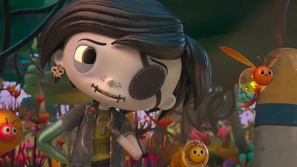 A função animada de Sharygirl está localizada nas imagens in viva antes da estréia de Cannes