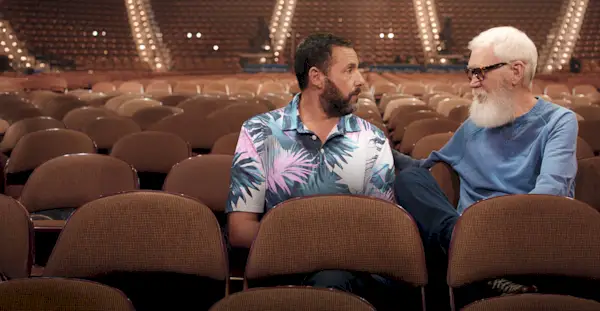 Transmítalo u omítalo: 'Mi próximo invitado con David Letterman y Adam Sandler' en Netflix, dos grandes de la comedia que se dicen que son geniales