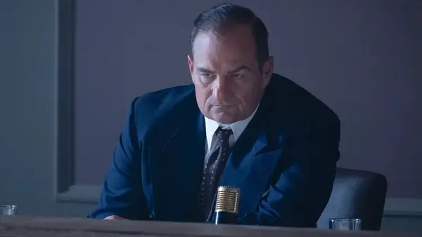 Chris Bauer as Senator Joe McCarthy in 