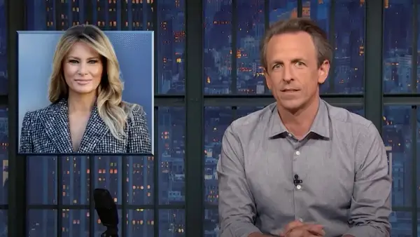 Seth Meyers recebe a proteção de Biden para imigrantes sem documentos: a primeira vez que um presidente nos Estados Unidos fez algo de bom para Melania
