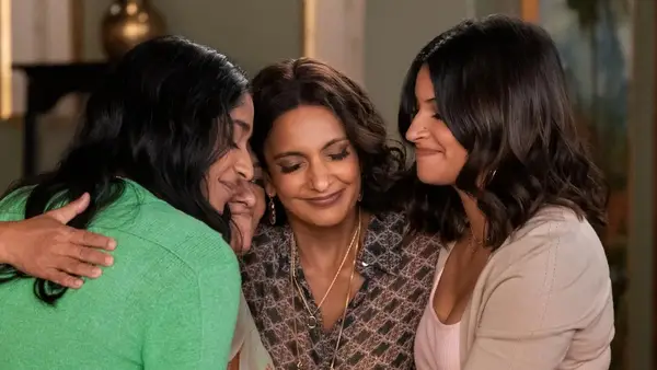 Maitreyi Ramakrishnan, Poorna Jagannathan and Richa Moorjani in 