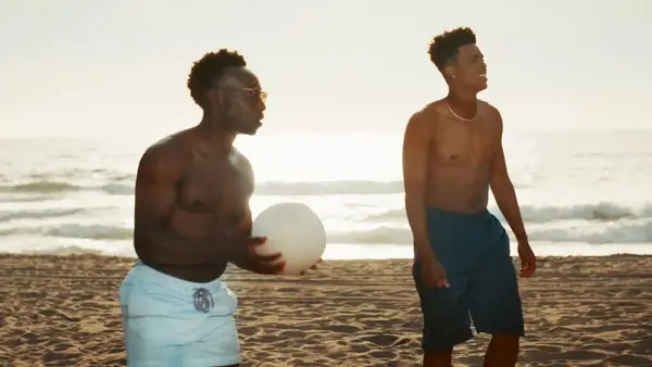 Olly Sholotan and Jabari Banks in Season 3 of 