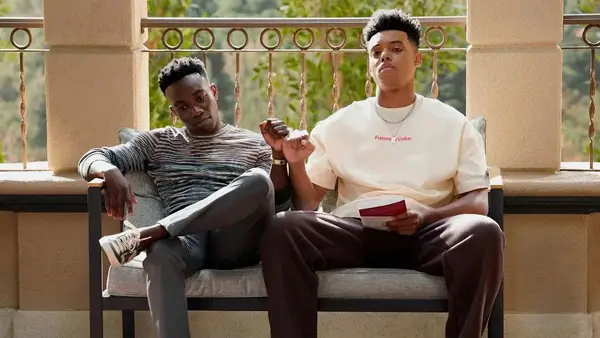 Olly Sholotan and Jabari Banks in Season 3 of 