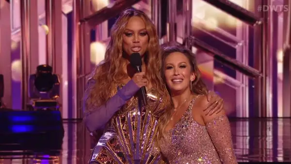 Dancing With the Stars Tyra Banks Cheryl Burke