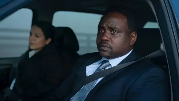 Viviana Chavez as Nunez, Brian Tyree Henry as Tayo. in Class of 