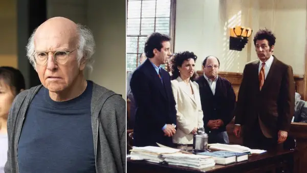 Jerry Seinfeld sagt, dass das Ende des Bordsteins der Ausdruck einer Konfiguration von 25 -jähriger Witz war: Comedy Glory