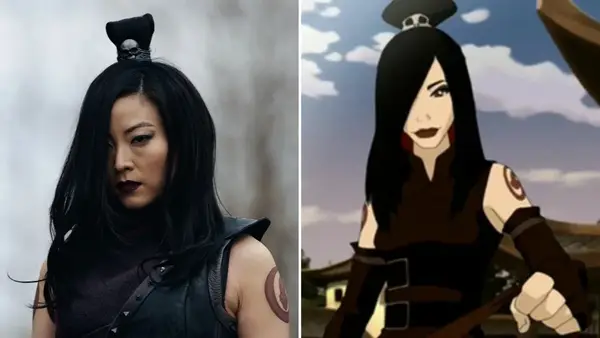 L-R: June (Arden Cho) in the Netflix 