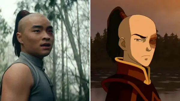 L-R: PrinceZuko (Dallas Liu) in Netflix