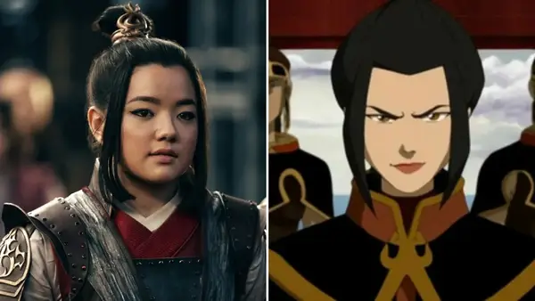 L-R: Elizabeth Yu as Azula in 