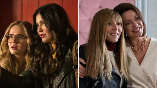 From left to right: Roan Curtis, Ali Skovbye, Sarah Chalke and Katherine Heigl in Netflix