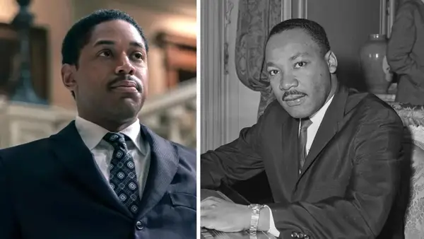 Kelvin Harrison Jr. as Martin Luther King Jr. in 