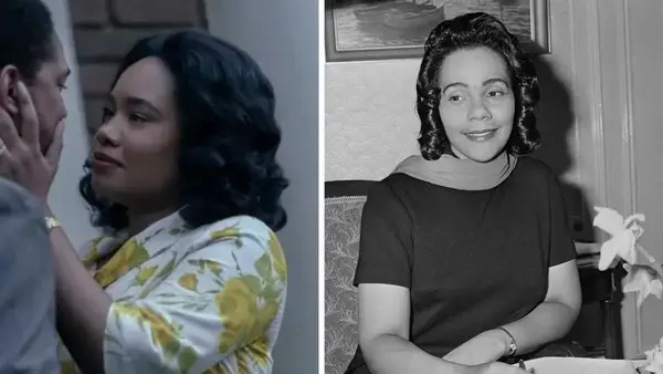 Weruche Opia as Coretta Scott King in 