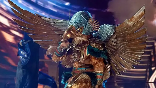 Der maskierte Sänger: Hawk sagt, sie hätten mich als einen riesigen Batterie -Batterie gesehen haben, und ich hätte immer noch Ja gesagt