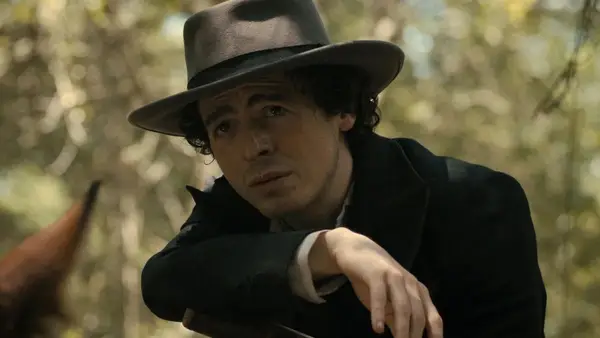 Anthony Boyle as John Wilkes Booth in 