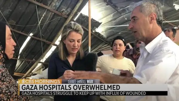 O fabricante da CBS News em Gaza diz que sua família aumenta para a morte de jornalistas: sinto que tenho que chorar (vídeo)