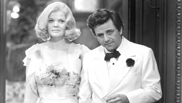 Eileen Brennan and Peter Falk in 