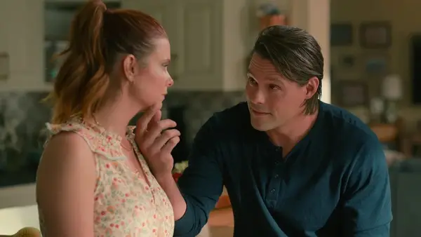 Justin Bruening as Cal Maddox, Joanna Garcia Swisher as Maddie Townsend