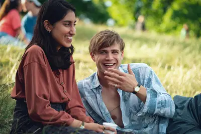 Ambika Mod and Leo Woodall on 