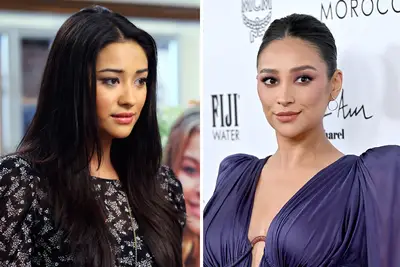 Shay Mitchell then and now