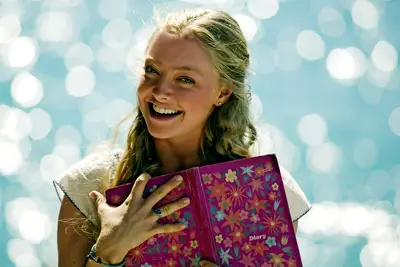 Amanda Seyfried as Sophie in Mamma Mia!