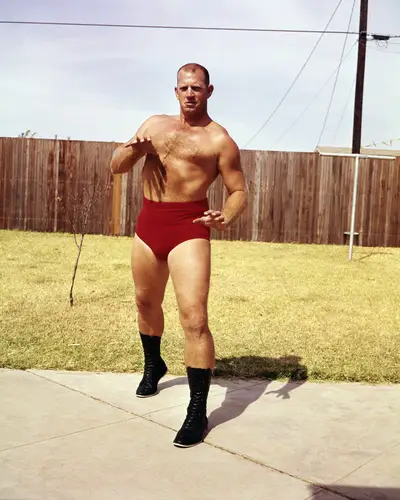 Professional wrestler Fritz Von Erich, the father of the infamous Von Erich brothers, in 1963.