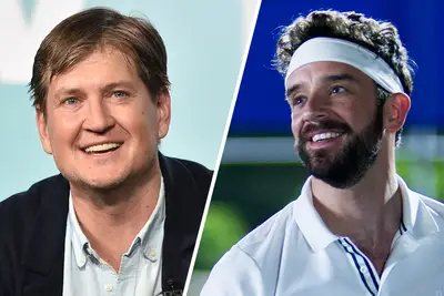 Bill Lawrence and Michael Urie of 