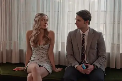 Sarah Dugdale as Lizzie, Grayson Maxwell Gurnsey as Ricky in 