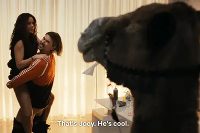 Devido à Netflix: Shelley Hennig, Nick Zano e um camelo entregam uma das cenas sexuais mais fortes de 2023