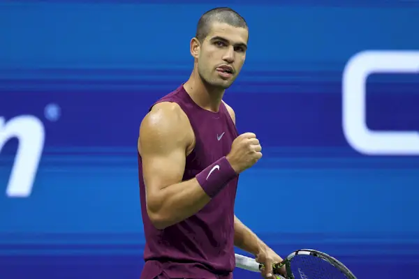 Carlos Alcaraz agli US Open 2025