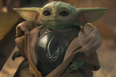 The Mandalorian - Grogu in armor