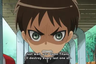 AoT Junior High Eren Destroy Titans