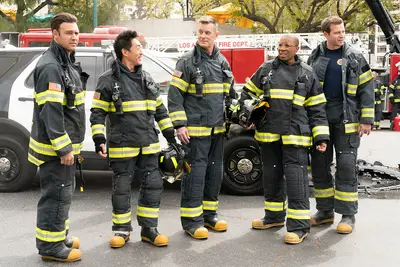 RYAN GUZMAN, KENNETH CHOI, PETER KRAUSE, AISHA HINDS, OLIVER STARK