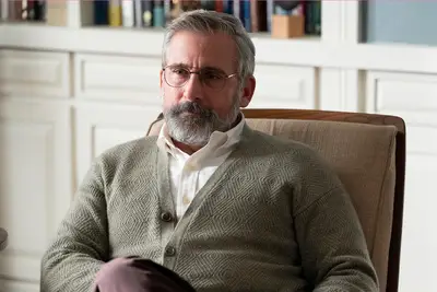 Steve Carell continua o desenvolvimento da barba sexy no paciente